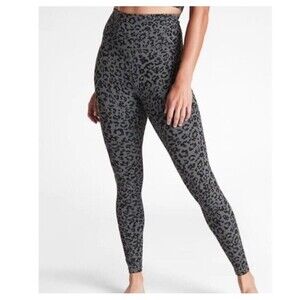 Athleta Elation Ultra High Rise Tight Leggings Leopard Print Women's Size XS‎